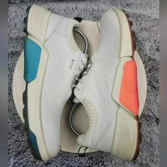 Ecco Women’s Golf BIOM H4 Leather Shoes, Gore-Tex, US Size 9-9.5 EU 40 - Picture 6 of 9